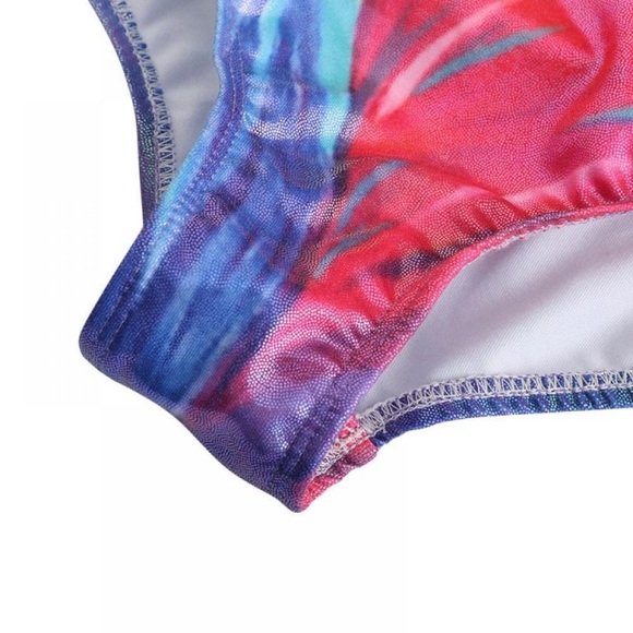 Xmarks Girls Gymnastics Leotards Sparkling Dance Clothes - Picture 4 of 4